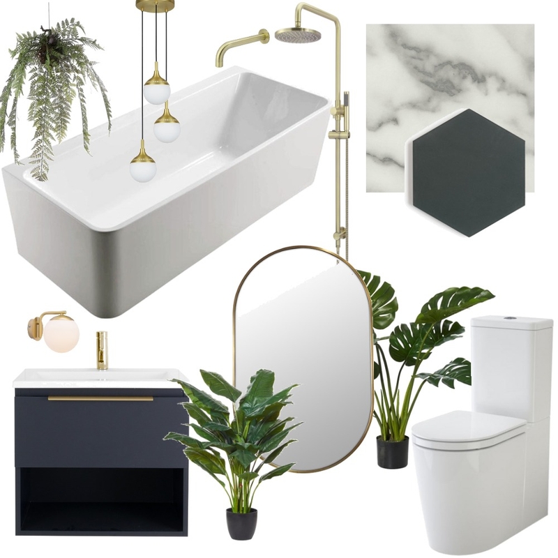 JS Bathroom Mood Board by courtneea on Style Sourcebook