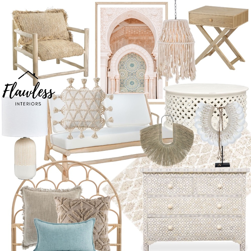 boho mood board Mood Board by Flawless Interiors Melbourne on Style Sourcebook