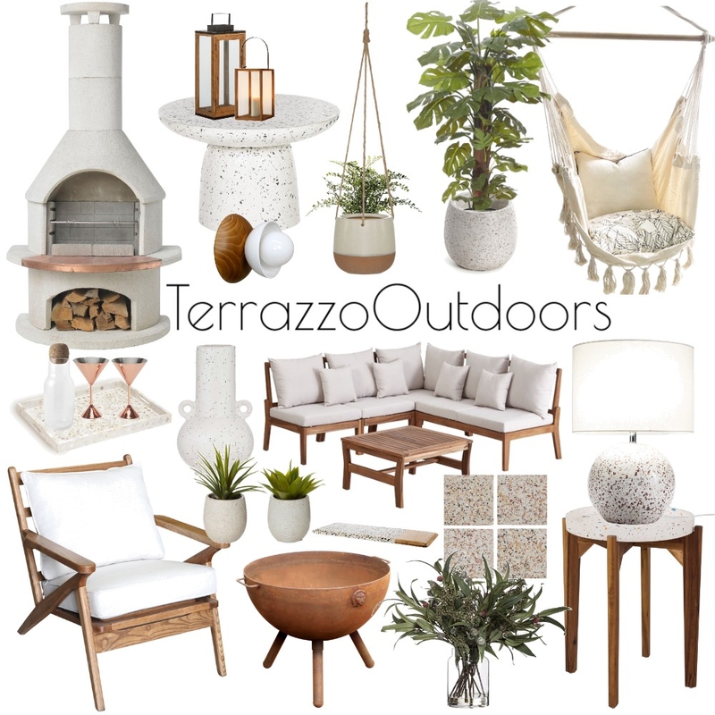 terrazzo outdoors Mood Board by belinda__brady on Style Sourcebook