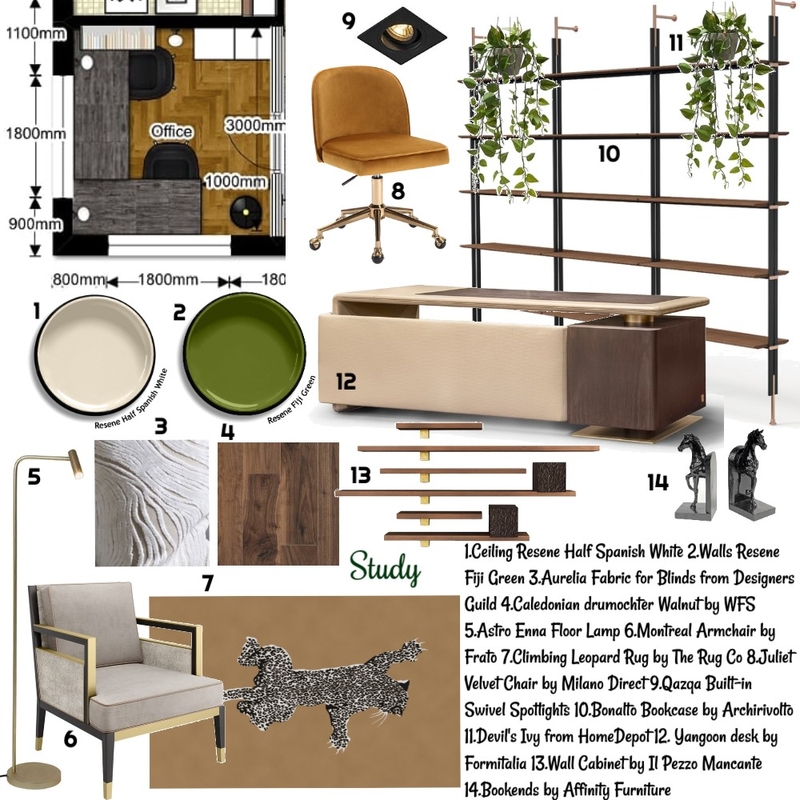 office Mood Board by viktoria.m on Style Sourcebook