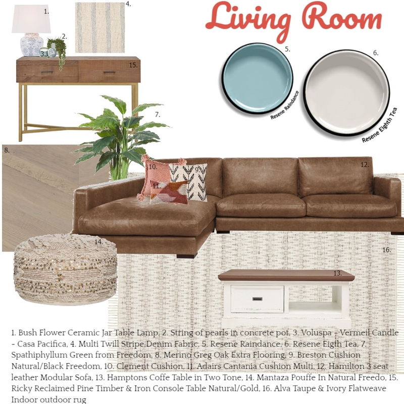 Living Room Mood Board by Amanda Smee on Style Sourcebook