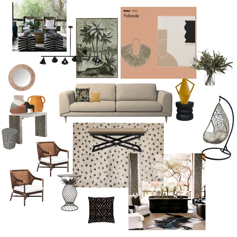 African insp Mood Board by Pam on Style Sourcebook