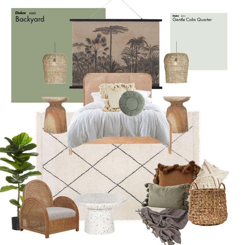 boho bedroom Mood Board by Home Interiors on Style Sourcebook