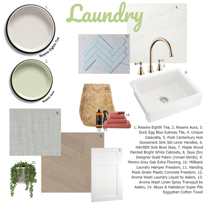 laundry Mood Board by Amanda Smee on Style Sourcebook
