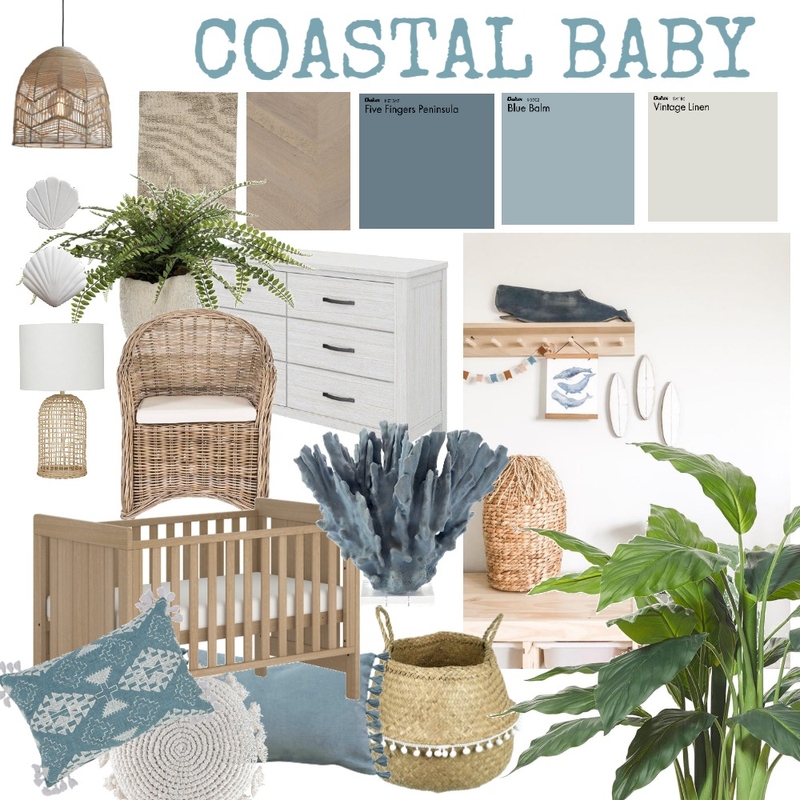 Coastal Baby Mood Board by Marichelle on Style Sourcebook