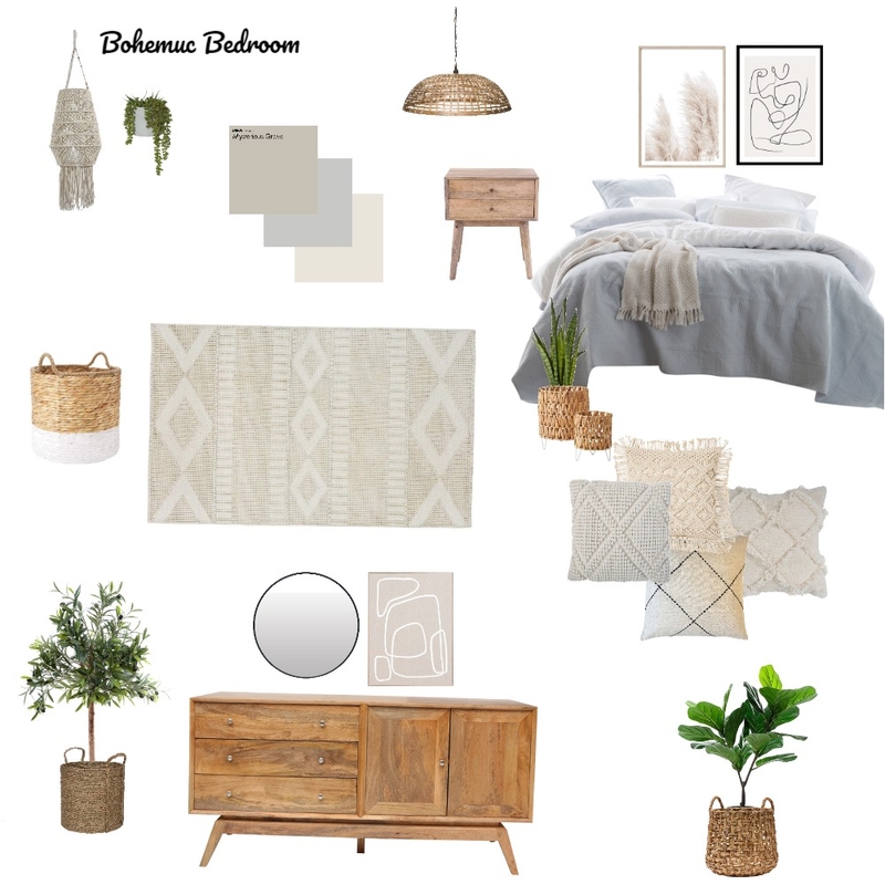 Boho Mood Board by marybella on Style Sourcebook