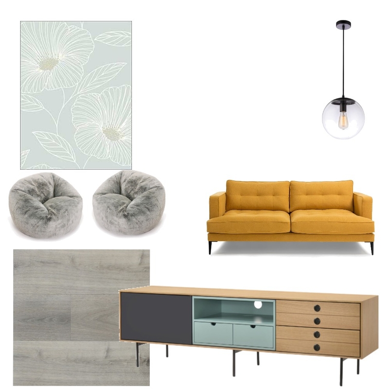 Media Room Mood Board by Annalei May Designs on Style Sourcebook