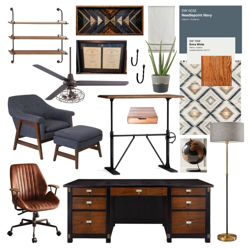 Hartman Home Office Mood Board by samschaible on Style Sourcebook