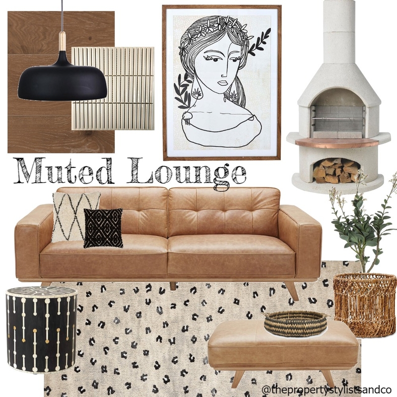 Muted Lounge Mood Board by The Property Stylists & Co on Style Sourcebook