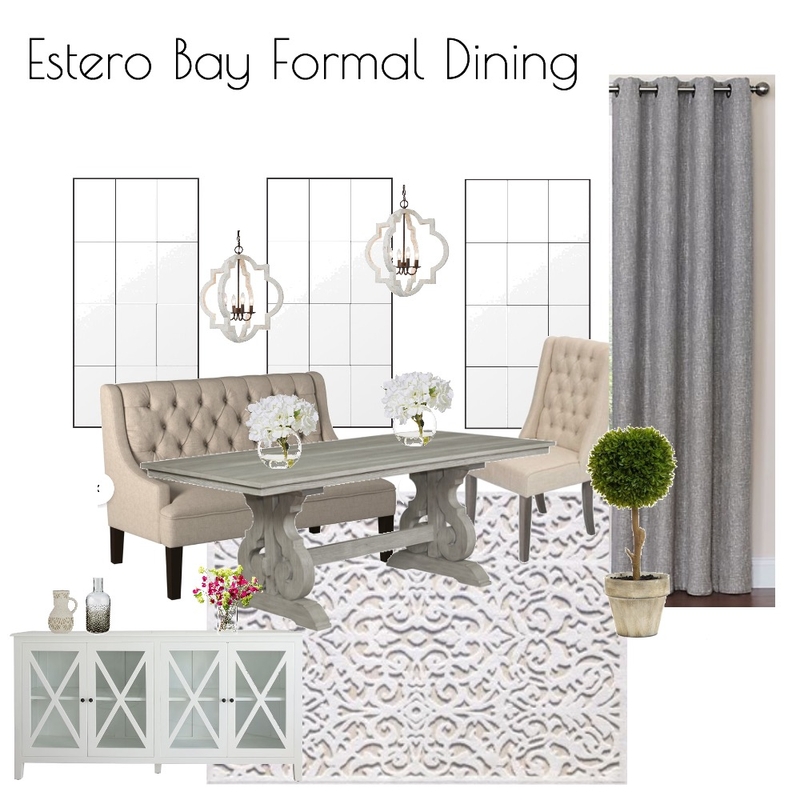 Estero Bay Formal Dining Mood Board by kjensen on Style Sourcebook