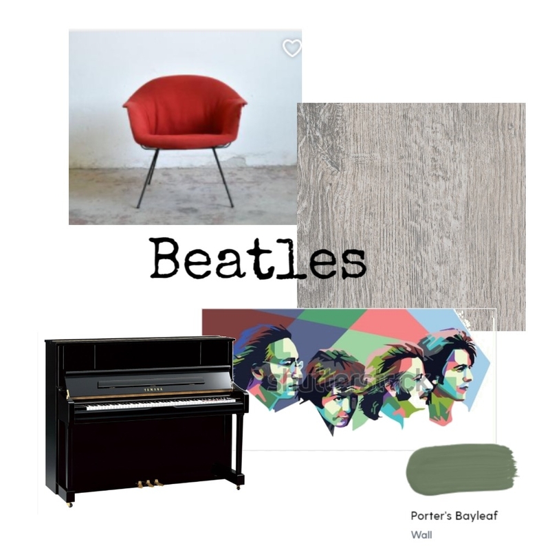 Beatles Mood Board by Adrian Stead on Style Sourcebook