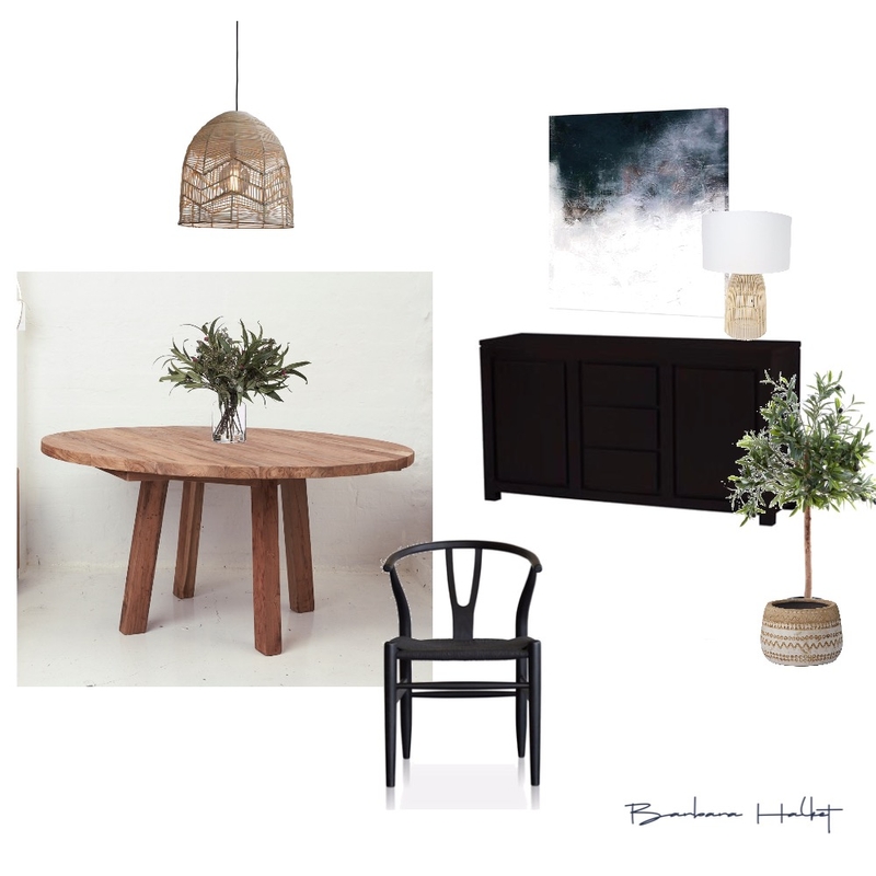 Dining Mood Board by Barbara Halket Interiors on Style Sourcebook