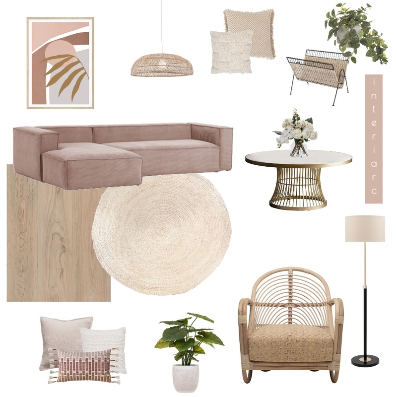 blush Mood Board by interiarc on Style Sourcebook