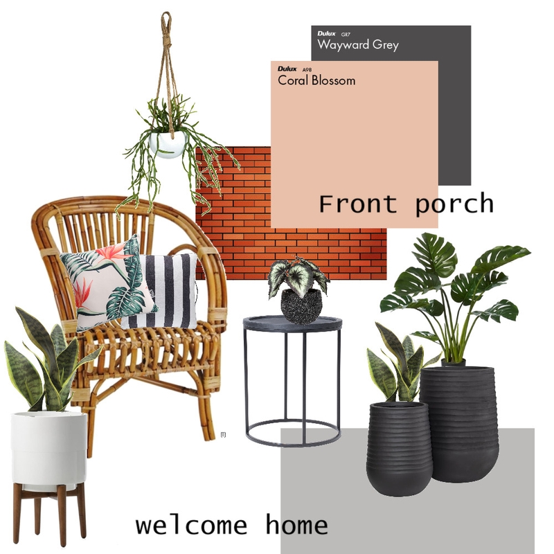 Front Porch Mood Board by Carly Thorsen Interior Design on Style Sourcebook