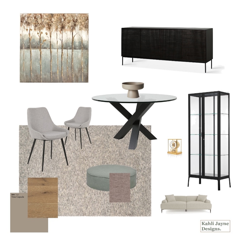 Bardon Dining Room Mood Board by Kahli Jayne Designs on Style Sourcebook