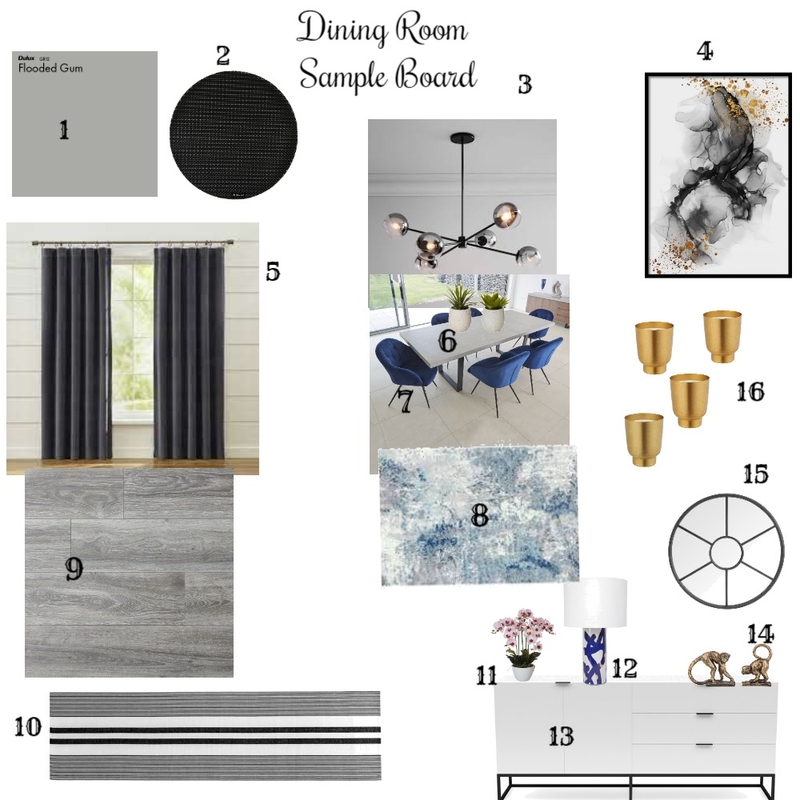 Dining Room Mood Board by Nelly_s on Style Sourcebook