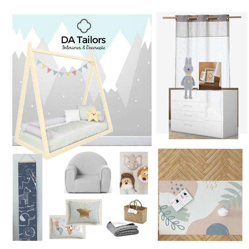 Toddler Bedroom Animal Inspiration 2 Mood Board by DA Tailors on Style Sourcebook