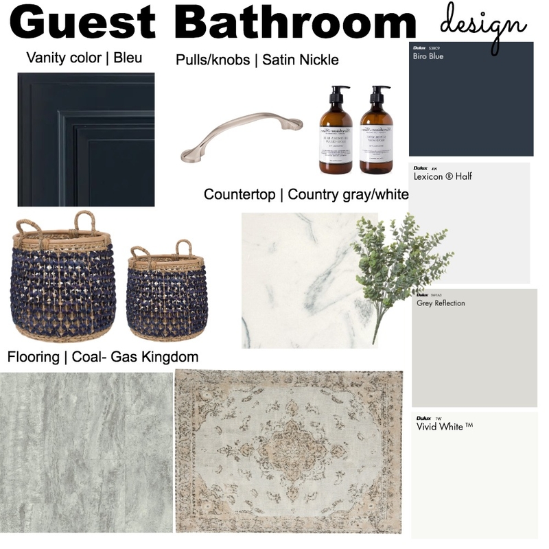 Frick Farmhouse Guest Bathroom Mood Board by Arobison on Style Sourcebook