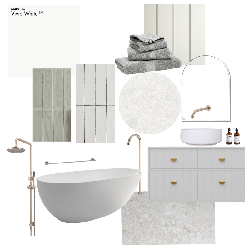 Bathroom 1 /Ensuite Mood Board by Dani Cousens on Style Sourcebook