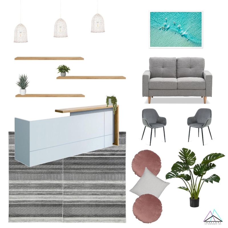 Perth Psychology Collective - Reception Mood Board by Invelope on Style Sourcebook