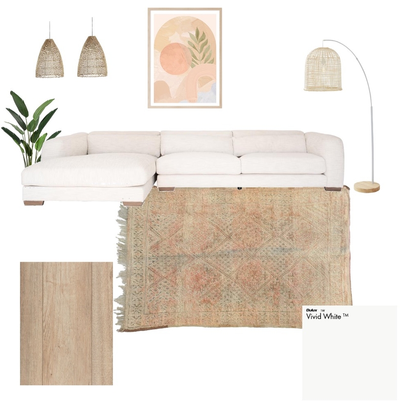 Living Area Mood Board by Dani Cousens on Style Sourcebook