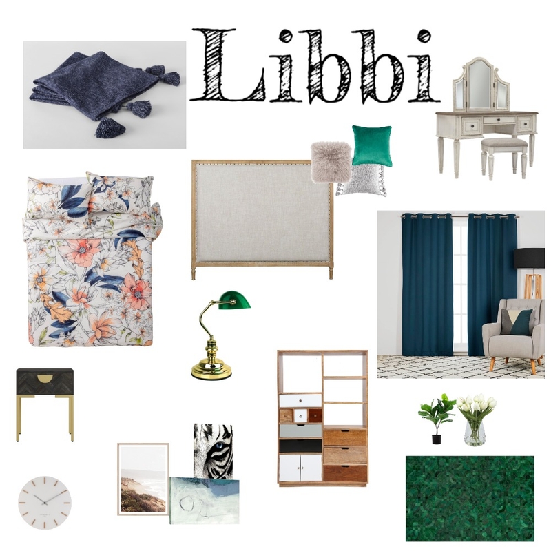 Libbi's Bedroom Mood Board by 21breanar on Style Sourcebook