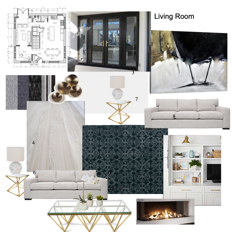 Living Room Mood Board by Luisa Ottolino on Style Sourcebook