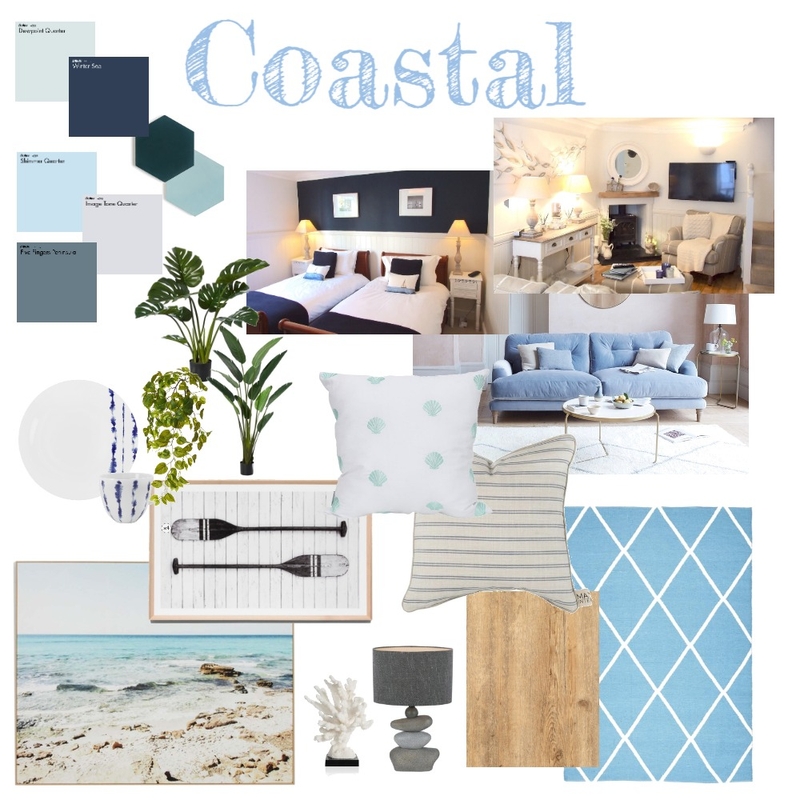 Coastal Mood Board by ellen_mcintosh on Style Sourcebook