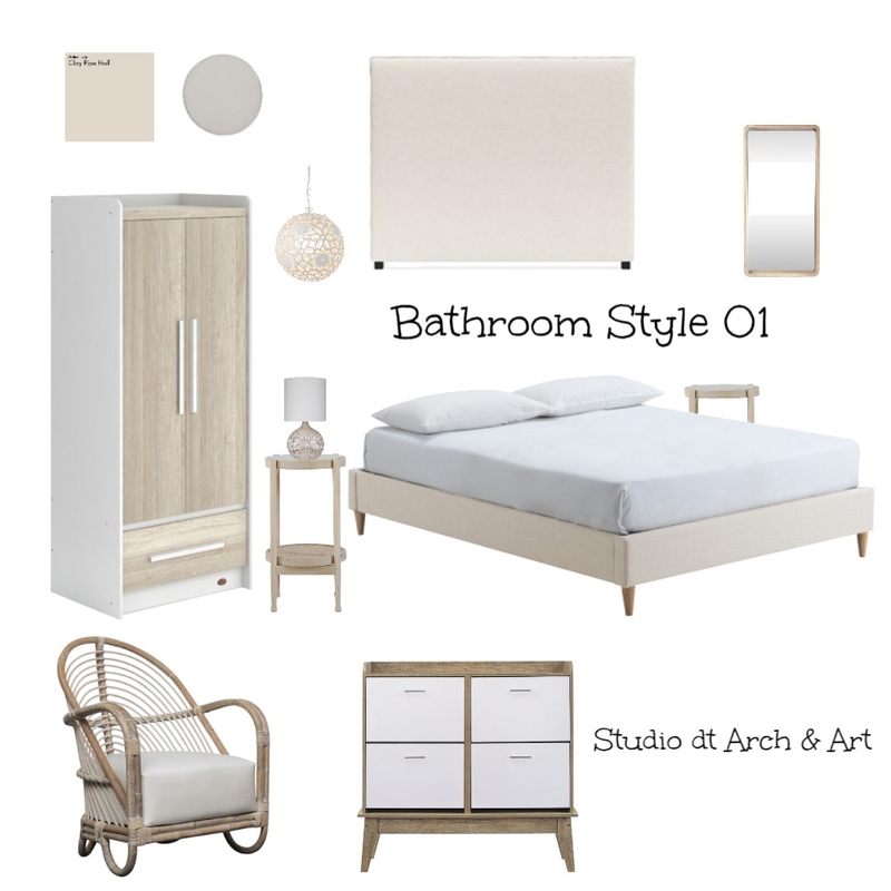 Bathroom Studio dt Arch & Art Mood Board by Diana Tomasich on Style Sourcebook