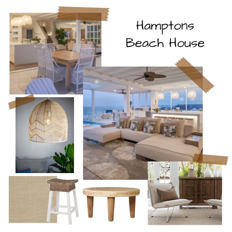 Hamptons Beach House Mood Board by Meadow Lane on Style Sourcebook