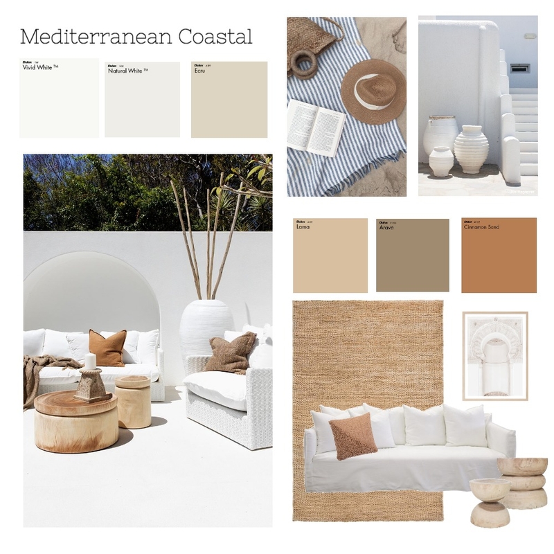 Mediterranean Coastal Mood Board by Cemregurkan on Style Sourcebook