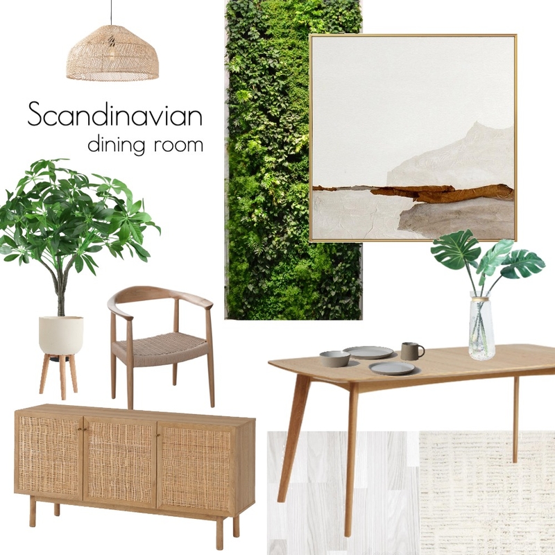 Scandinavian Dining Room Mood Board by jfhickey on Style Sourcebook