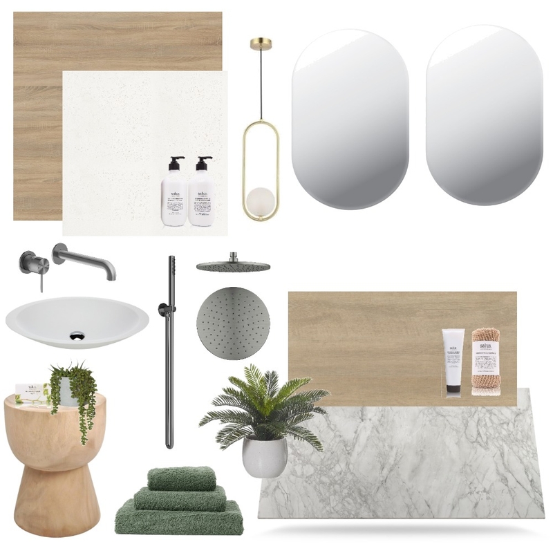 Unique construction ensuite Mood Board by Thediydecorator on Style Sourcebook
