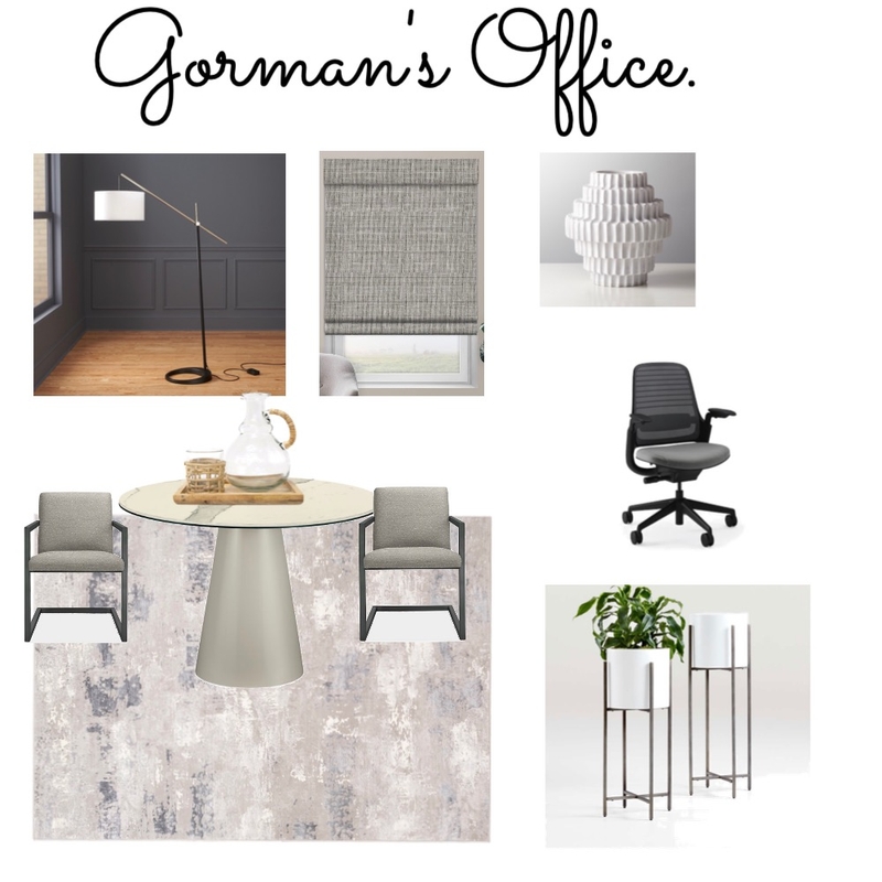 Gorman's Office Mood Board by MO Interiors Llc on Style Sourcebook