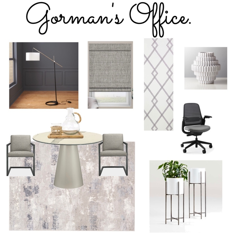 Gorman's Office Mood Board by MO Interiors Llc on Style Sourcebook