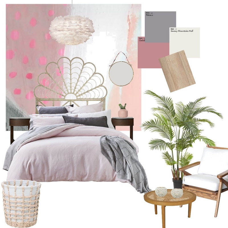 Boho Bedroom Mood Board by HGInteriorDesign on Style Sourcebook