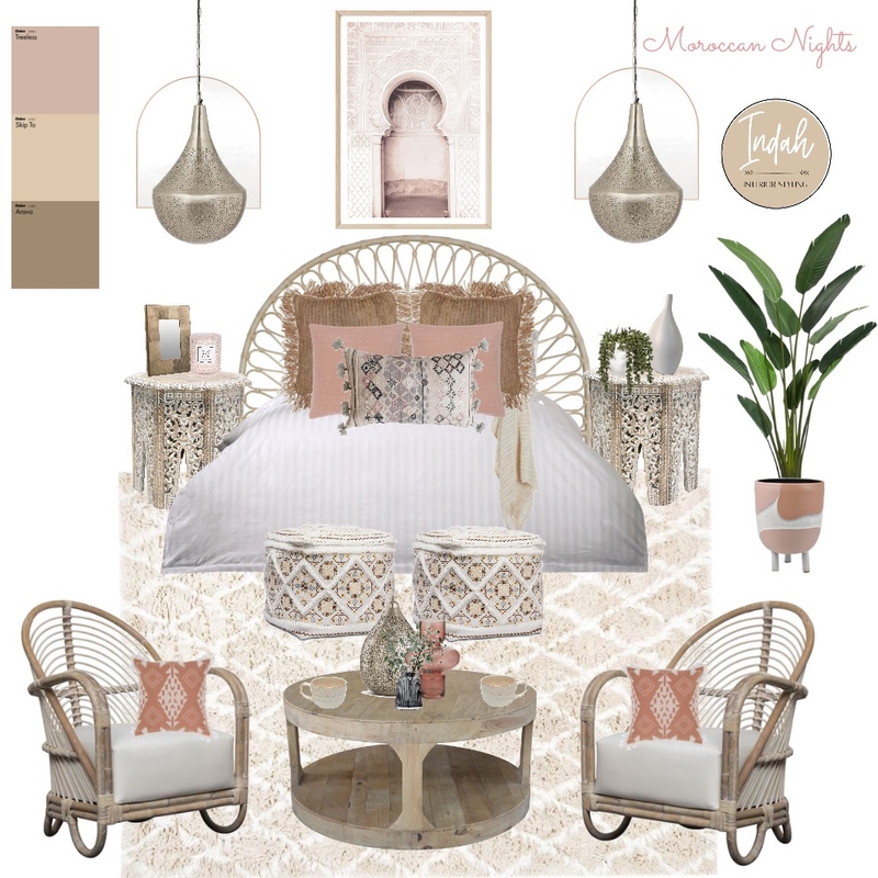 Moroccan Nights Mood Board by Indah Interior Styling on Style Sourcebook
