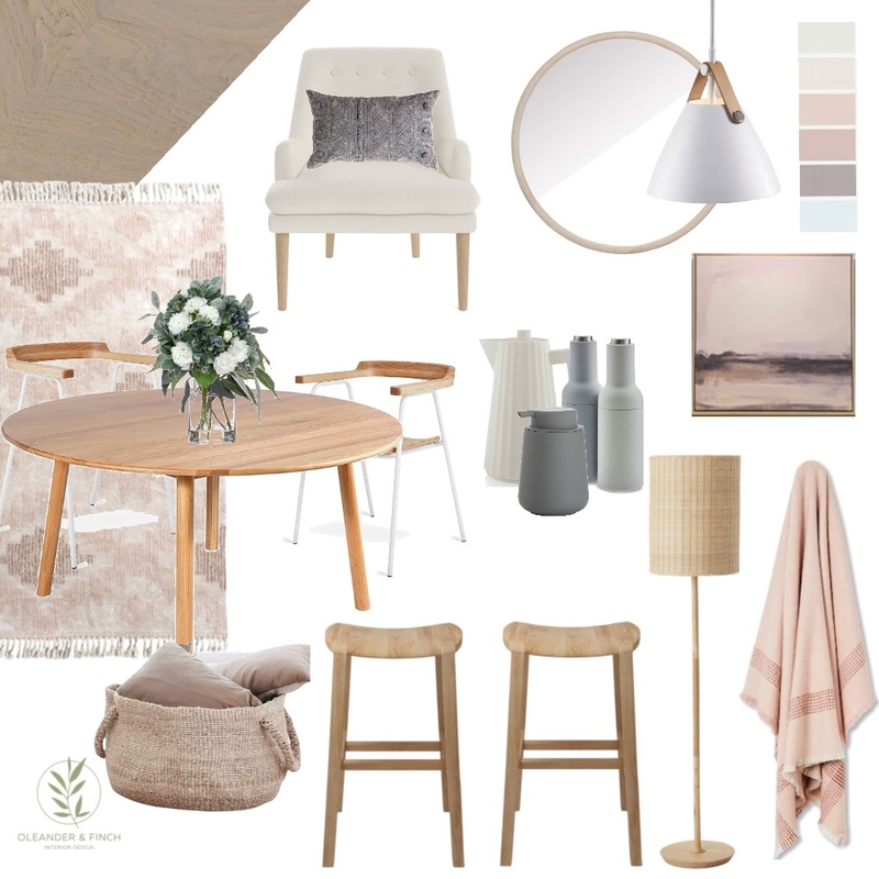 Scandi dining Mood Board by Oleander & Finch Interiors on Style Sourcebook