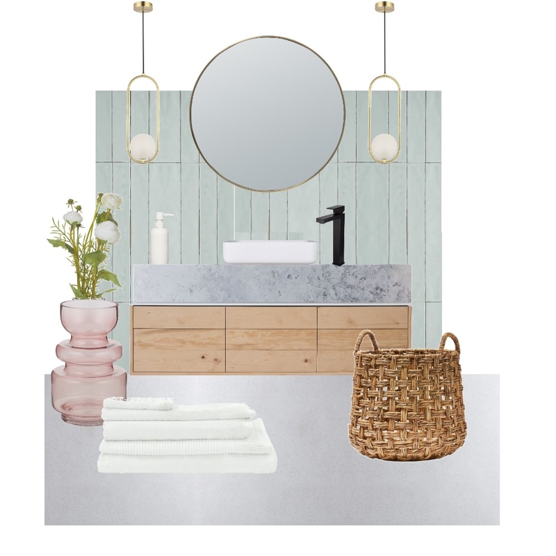 Jewel toned bathroom Mood Board by studiogeorgie on Style Sourcebook