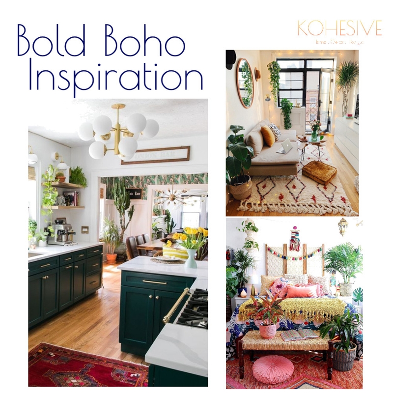 Bright Boho Inspiration Mood Board by Kohesive on Style Sourcebook