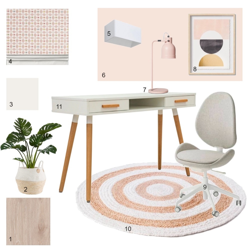 Study Room Sample Board Mood Board by AnjaDesign on Style Sourcebook