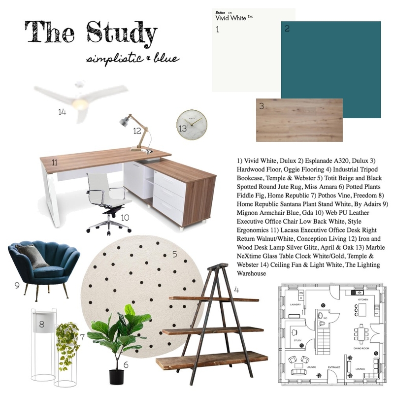 The Study Mood Board by KenyahLee on Style Sourcebook