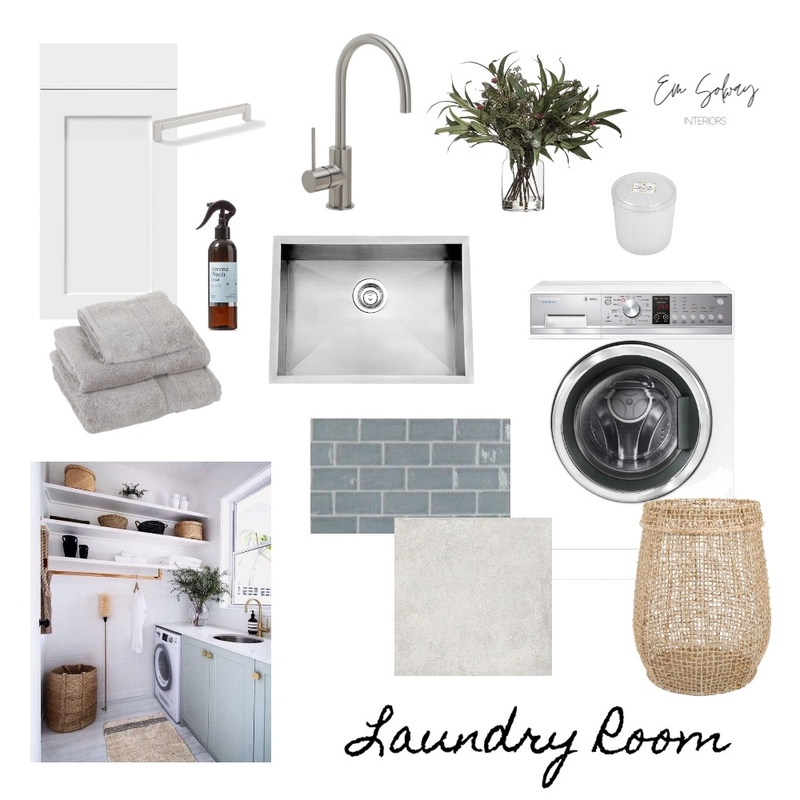 Laundry Room Mood Board by emsolwayinteriors on Style Sourcebook