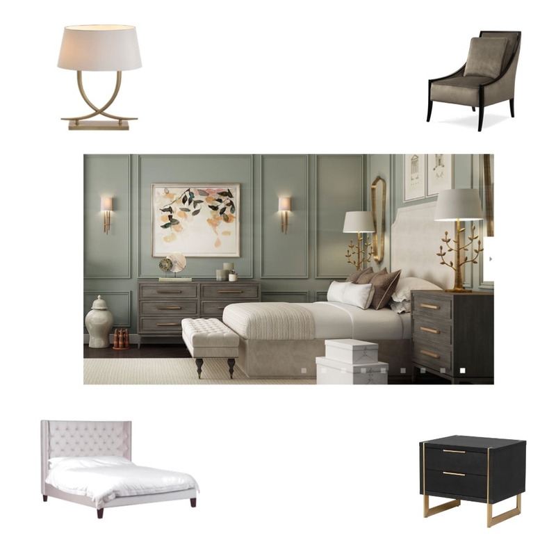 Master Bedroom Concept Mood Board by H | F Interiors on Style Sourcebook