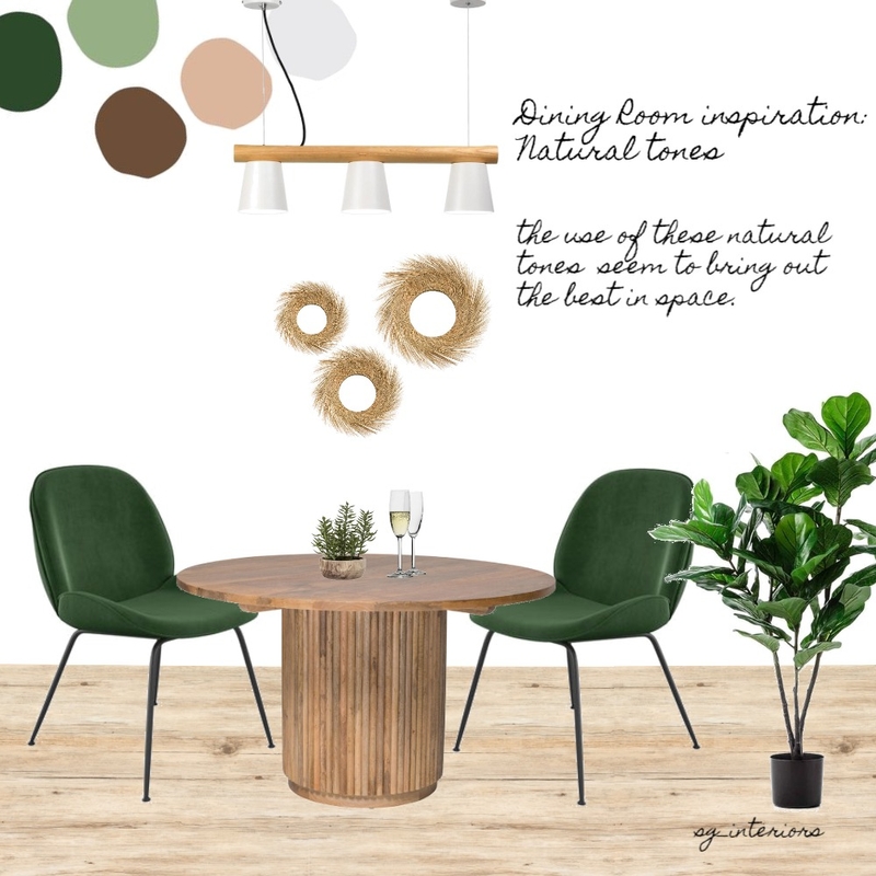 dining room natural tones Mood Board by sginteriors on Style Sourcebook