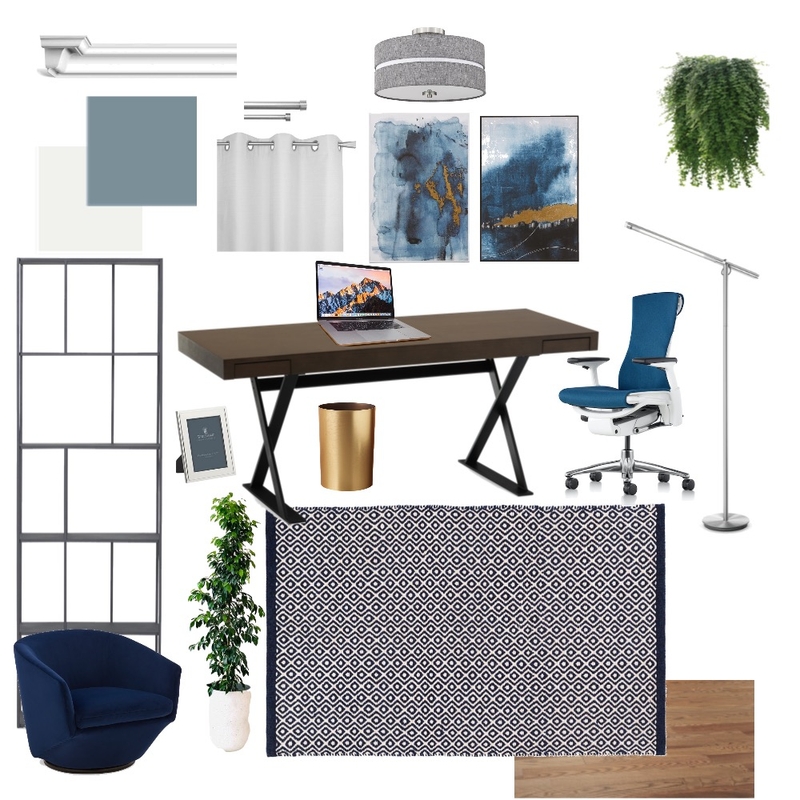 Study Room Mood Board by ClaudeA on Style Sourcebook