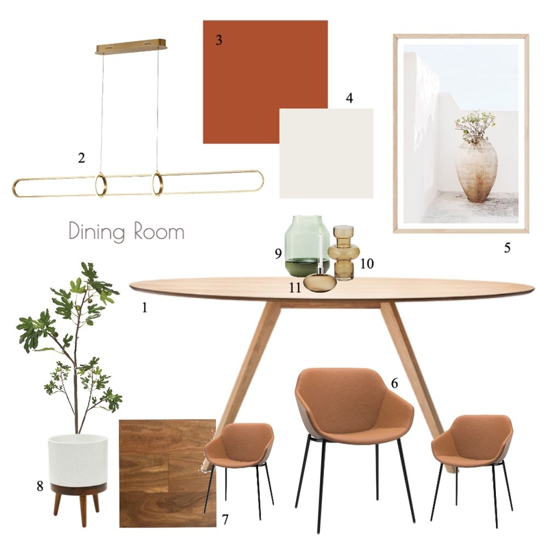 Dining Room Mood Board by Jade Oasis Designs on Style Sourcebook