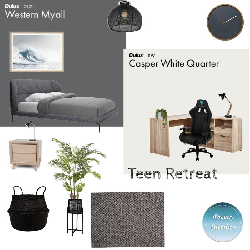 teen retreat Mood Board by Breezy Interiors on Style Sourcebook
