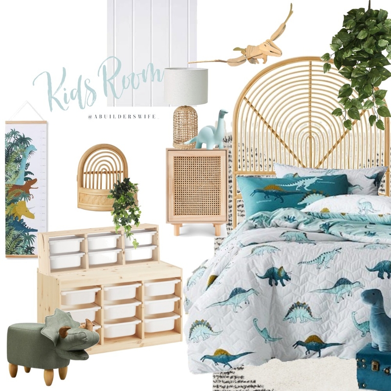 Dinosaur Room Mood Board by A Builders Wife on Style Sourcebook