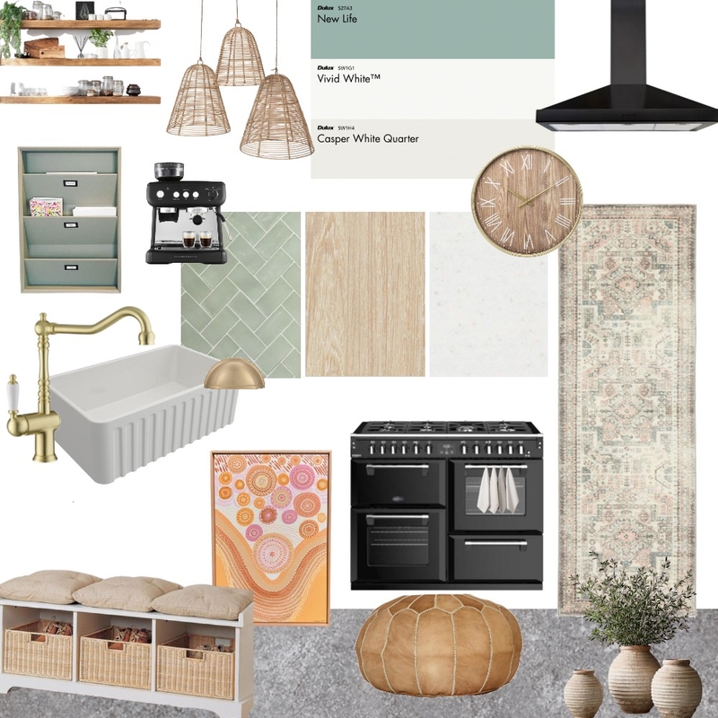 ELR Kitchen Mood Board Mood Board by kbi interiors on Style Sourcebook
